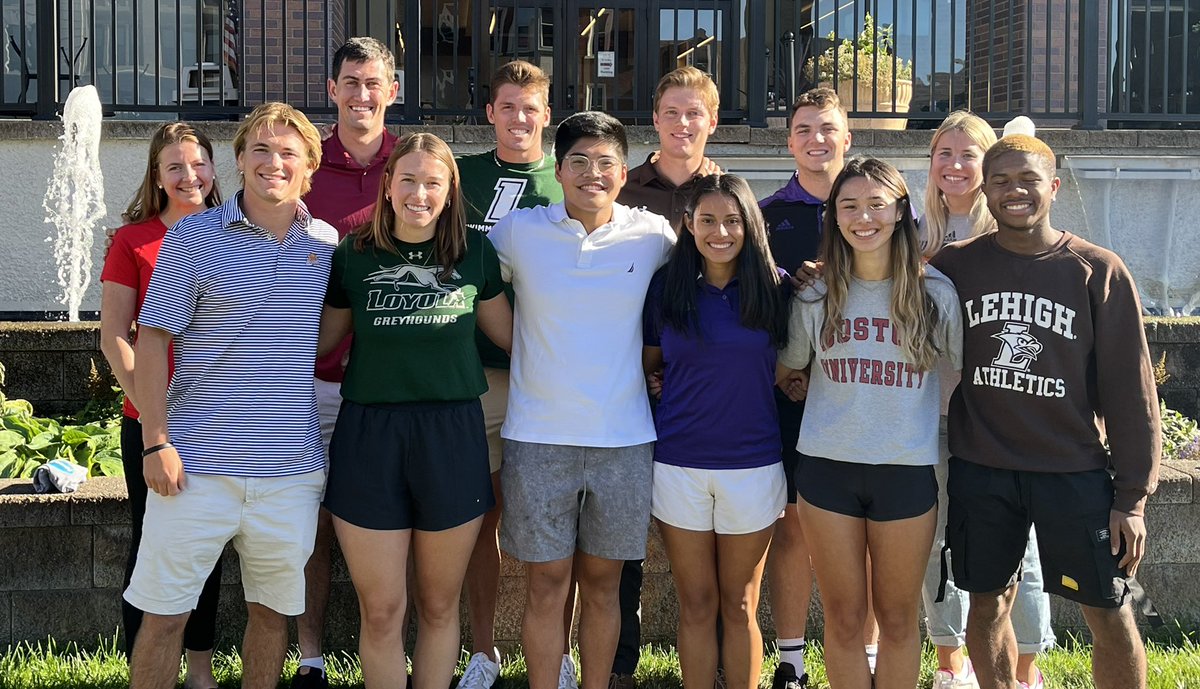 PL_SAAC's tweet photo. An exciting weekend here at the @PatriotLeague office! #PatriotSAAC gathered for discussion, created service blankets, and more! 
Thank you @AmySWilson20 for the stylish Title IX shirts! https://t.co/0pGihyAWY2