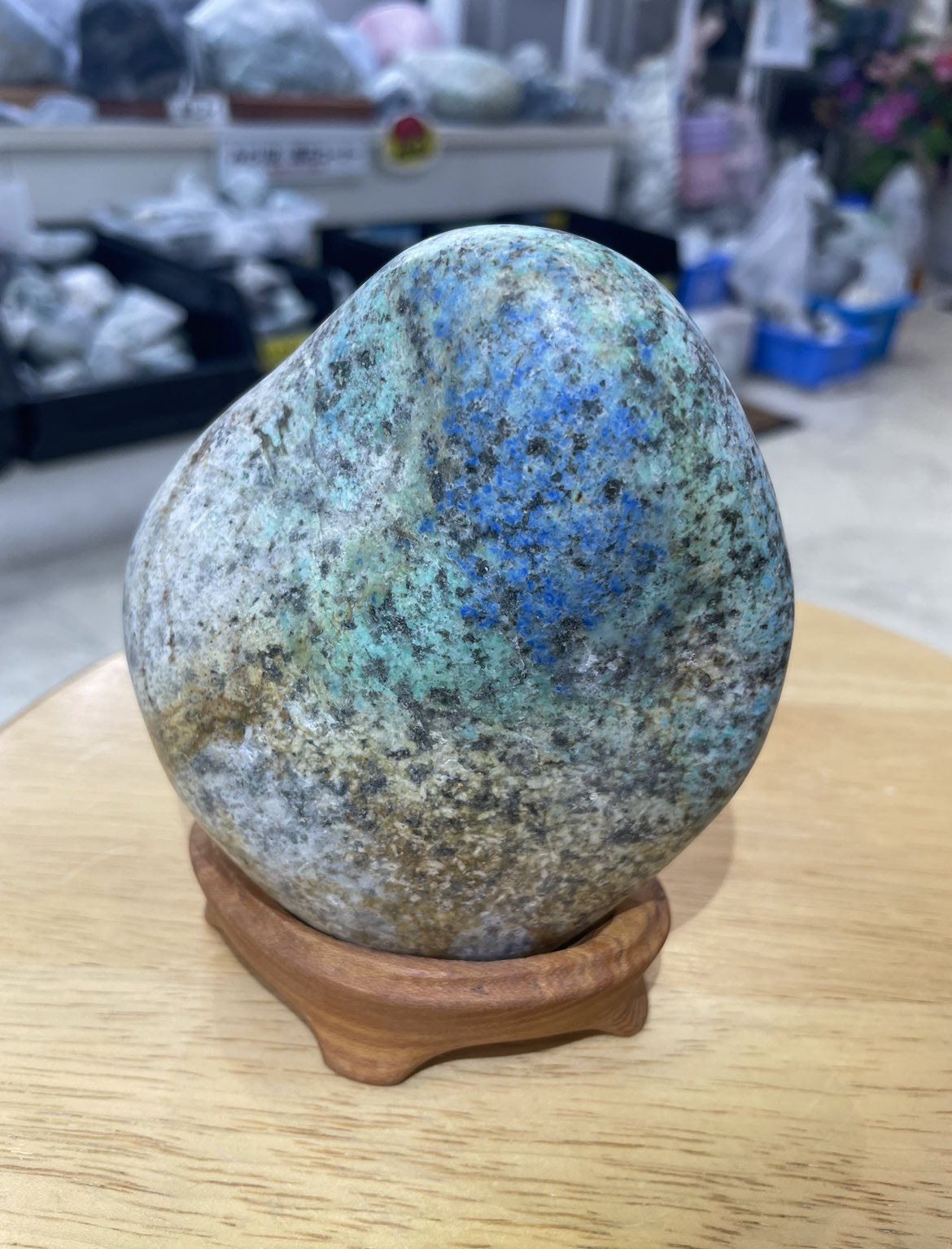 糸魚川翡翠 ひすい デュモルチ石 鉱物 海石 海岸ヒスイ - メルカリ