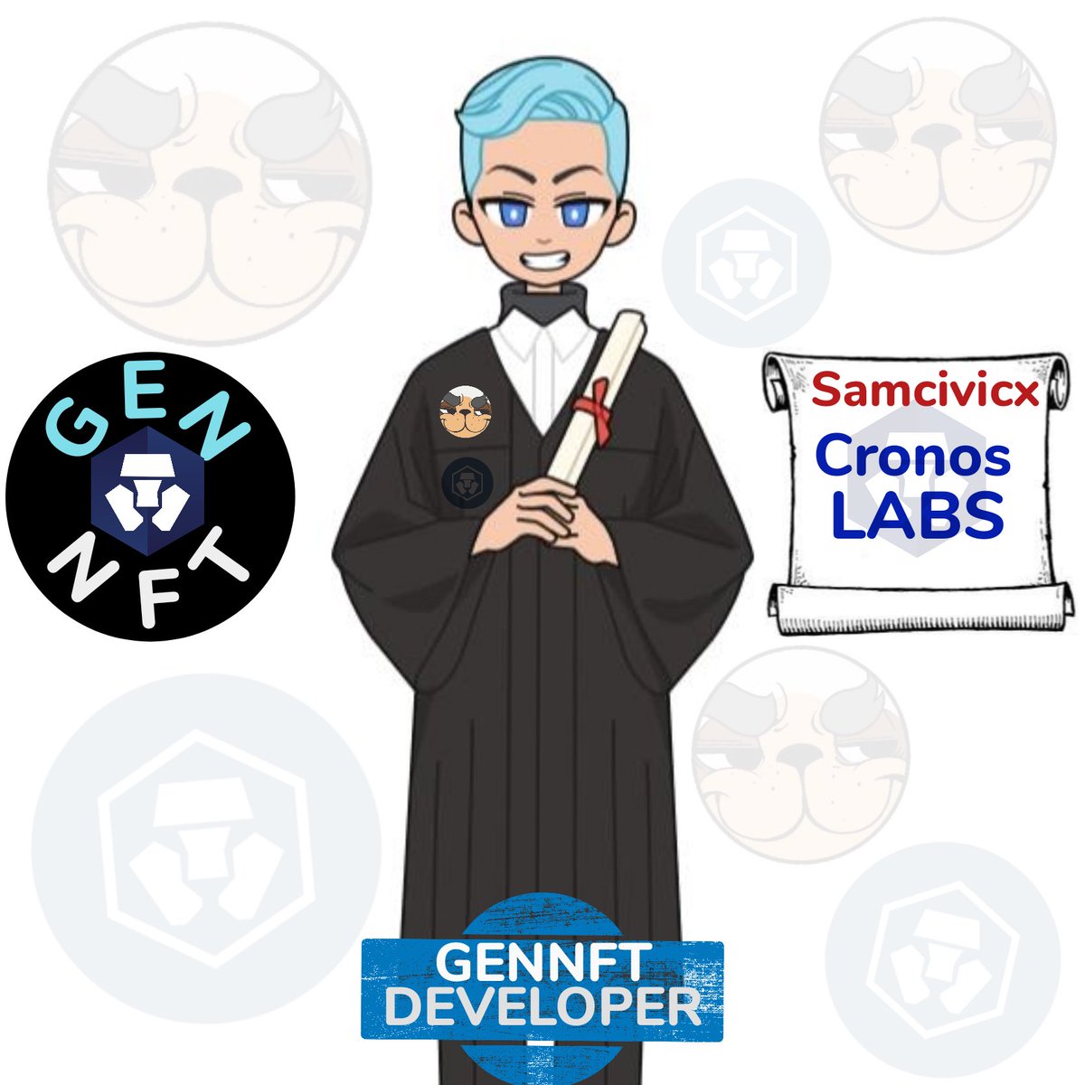 Samcivicx's tweet photo. Being a part of a next level idea like #GENNFT is challenging and rewarding.
Our goal is to increase the demographic that knows what #blockchain or an #NFT are all about.
Support the vision through our NFT mint. Follow @GENNFTEDU @THEDEFINERD and myself to stay informed. https://t.co/MbjAyhighj