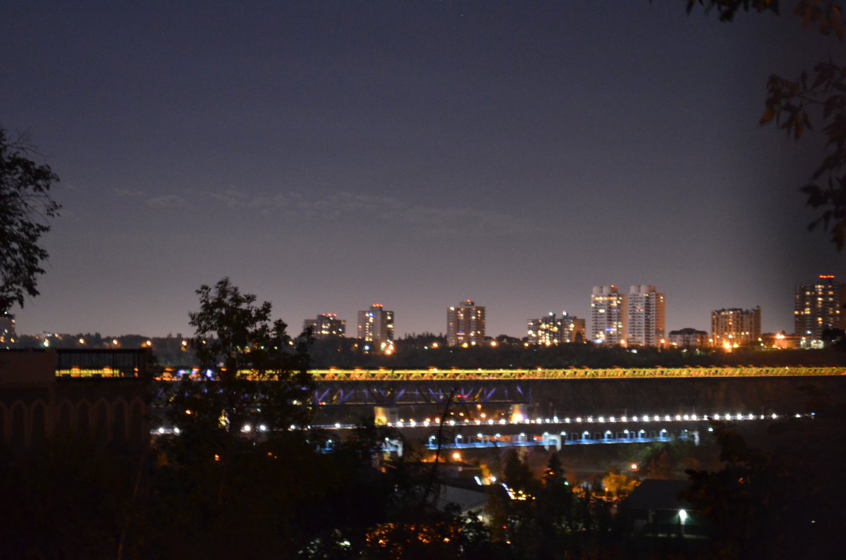 The bridge will be lit in Yellow for L'Etape Edmonton by Tour de France. #yeg #LightTheBridge <a href="/CanadaEtape/">L'Étape Canada</a> 
letapecanada.com
