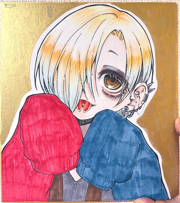 色紙はこちらの3枚!全て先着順となります。あとはイベント中にミニ色紙を描いていきますので宜しくお願いします 