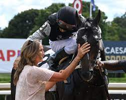 Racing Stats & Info (@garydougherty) on Twitter photo Saratoga Special S.
* 117 runnings *
Women Trainers Winning
2022 - Damon's Mound, Gabe Saez <a href="/gabe__saez/">Gabriel Saez</a> ▪️ Michelle Lovell <a href="/_MichelleLovell/">Michelle Lovell</a>
2000 - City Zip, Jose Santos <a href="/joesantos_33/">Jose Santos Jr.</a> ▪️ Linda Rice <a href="/LindaRiceRacing/">Linda Rice</a>
1998 - Prime Directive, Jorge Chavez ▪️ Cynthia Reese Saratoga Special S.
* 117 runnings *
Women Trainers Winning
2022 - Damon's Mound, Gabe Saez <a href="/gabe__saez/">Gabriel Saez</a> ▪️ Michelle Lovell <a href="/_MichelleLovell/">Michelle Lovell</a>
2000 - City Zip, Jose Santos <a href="/joesantos_33/">Jose Santos Jr.</a> ▪️ Linda Rice <a href="/LindaRiceRacing/">Linda Rice</a>
1998 - Prime Directive, Jorge Chavez ▪️ Cynthia Reese