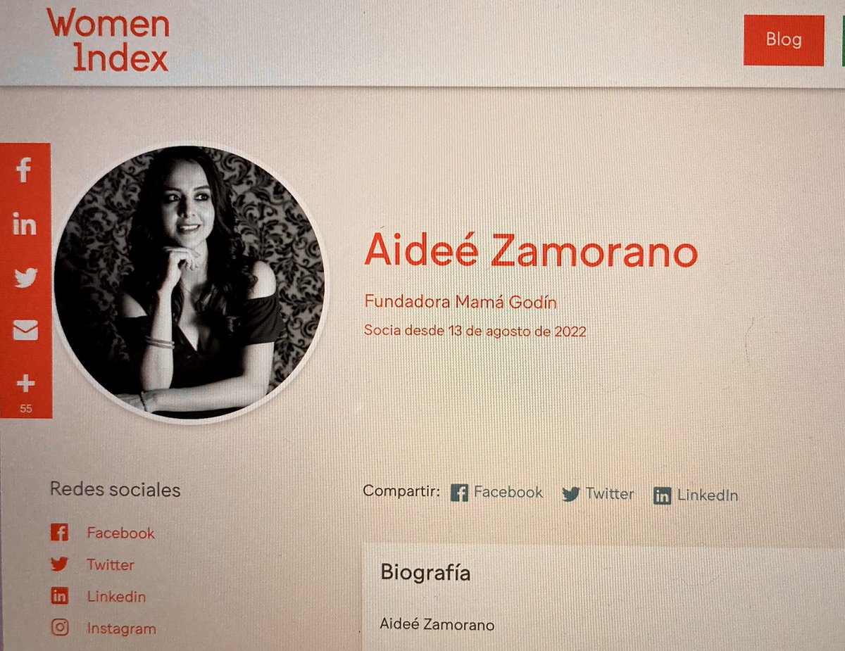 Mama_Godin's tweet photo. Porque #SíHayExpertas
Ya tengo mi perfil en de @WomenIndex ¿y ustedes? https://t.co/Kay1AdphQ0