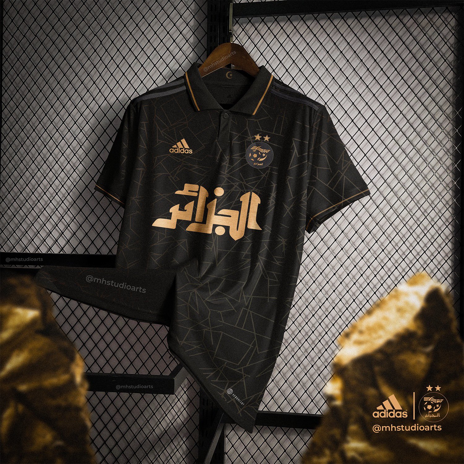 Maillot adidas algerie noir sale