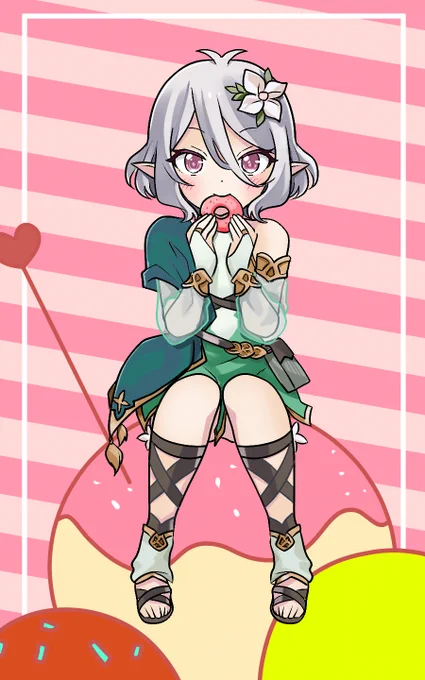 ちょこんコッコロちゃんもってへんけどぬーどるすとっぱーコッコロちゃんかわええな#プリコネR #プリンセスコネクト 