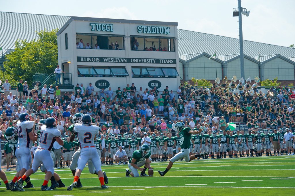 A big thank you to <a href="/ReedHoskins/">Reed Hoskins</a> and <a href="/IWUTitanFball/">ILLINOIS WESLEYAN FOOTBALL</a> for inviting down for a game day visit September 10th. Can’t wait to get on campus.