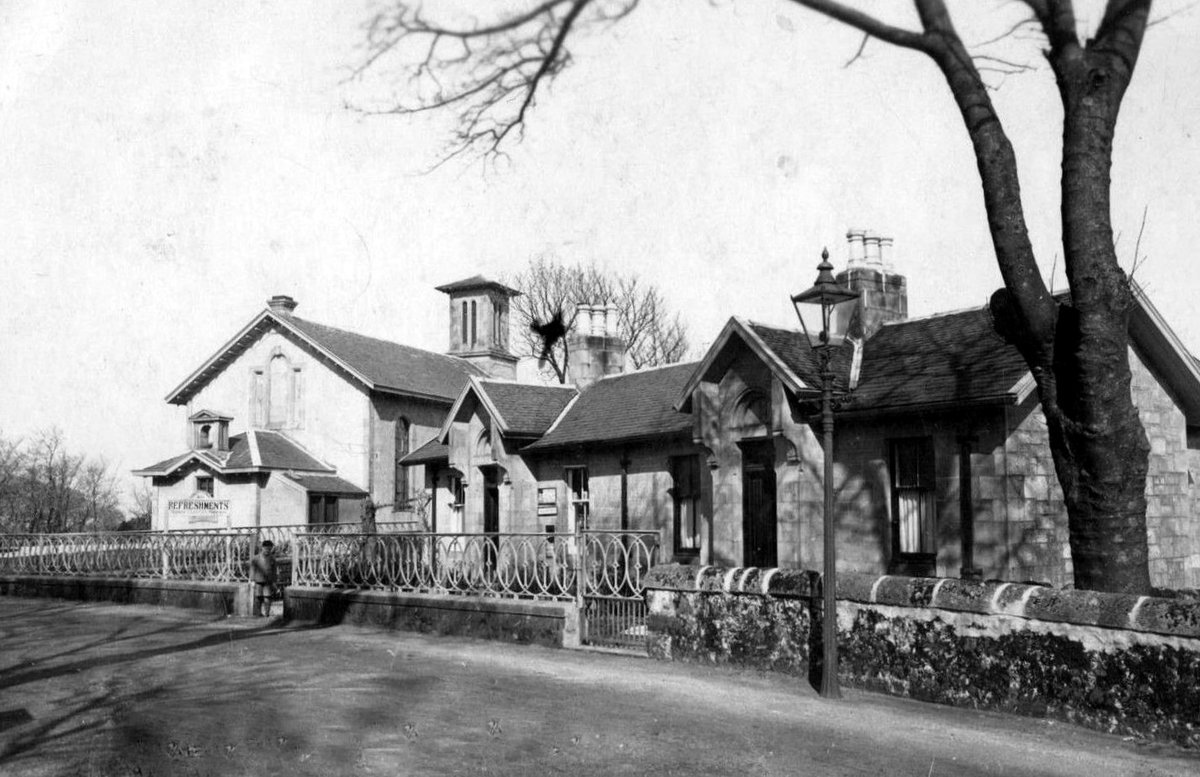 tourscotland's tweet photo. Old Tour #Scotland Ancestry Travel visit Genealogy Scottish Family History Blog photograph and information and story of church in #Ascog, #Isle of #Bute Architect was David Hamilton, who also built Hamilton Palace, Royal Exchange Glasgow, and Toward Castle https://t.co/UvZCGjXHkO https://t.co/em3RdTWThu