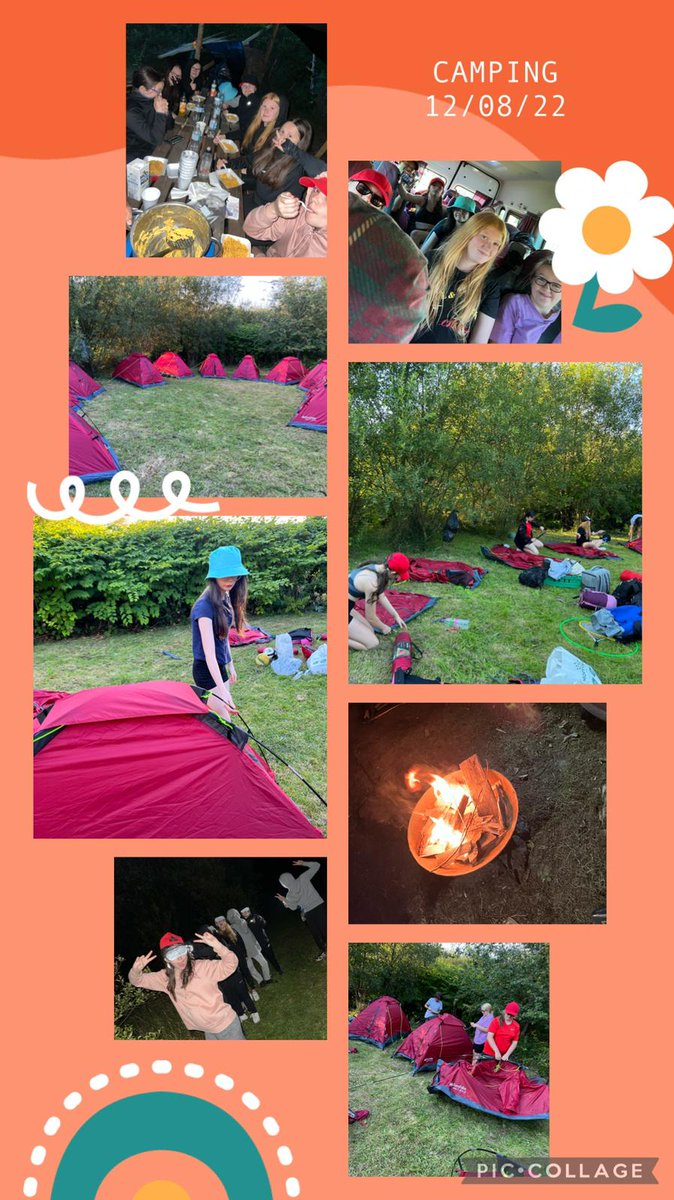 Day 1 of camping with the P6+ club at the Connie, pitching their tents and making dinner and doing some activities such as night line and hide n seek! Card games and listening to music🎶⛺️ #HoFoP