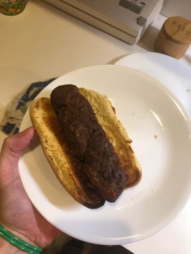 This is a meatloaf dog. No. It doesn't look like a shit at all. I don't know what you're talking about.