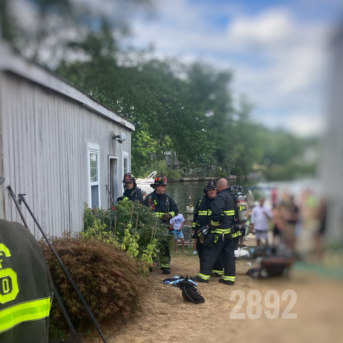IaffNh's tweet photo. Salem NH Garage Fire Extinguished today.  Thanks to the mutual aids towns https://t.co/iy9i9UMdEF