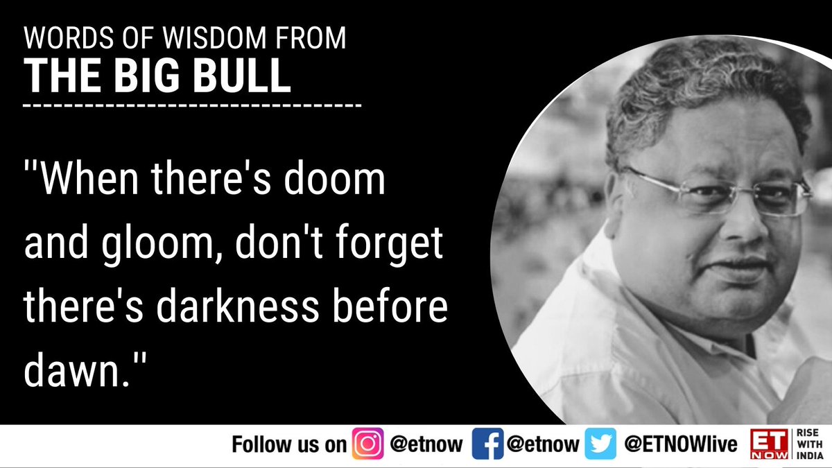 ETNOWlive's tweet photo. Here are some of the best quotes that capture the spirit of Rakesh Jhunjhunwala

#BigBull #RakeshJhunjhunwala #RIPRakeshJhunjhunwala @AkasaAir https://t.co/vj1x5jRbTf