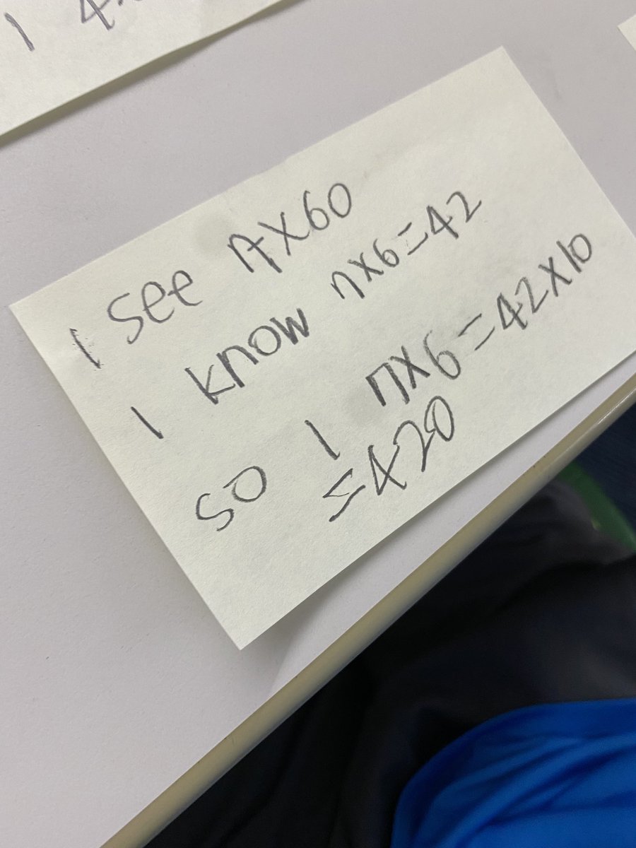 AISCElementary's tweet image. #AISCGrade5 @ThorpeBritt #AISCElementary Thinking stems for math strategies help us build fluency
