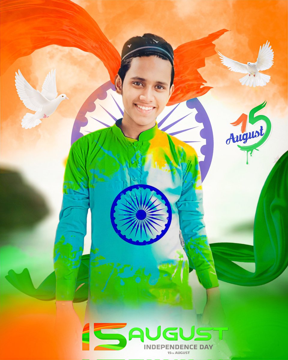 Tauseef0237's tweet photo. ✍🏻Sare Jahan  Se Achha 🇮🇳 Hindustan 🇮🇳 Hamara 💪🏻✅ 🌹 I Love ❤️ My India 🥰 #15August #HarGharTiranga🇮🇳 https://t.co/ou8uKZSlV7