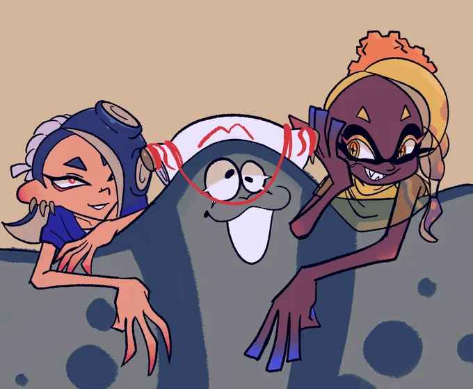 what the scallop, is that deep cut ? #splatoon3 