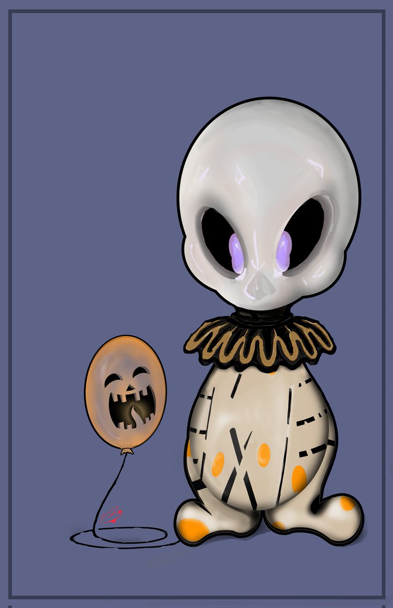 theHermitBee's tweet photo. Duckpin &amp;Balloween 

@artistretweets 
#manga #graphicdesign #comicart #cosplay #cosplayart 
#abqartwalk #weeb #fanart #anime #procreate 
#clipstudiopaint #gamer #gamergirl #artofinstagram #Halloween #spooky
#drawdaily #sketchartist #conceptart 
#artdiscover #digitaldrawings https://t.co/0UVYi13mSS