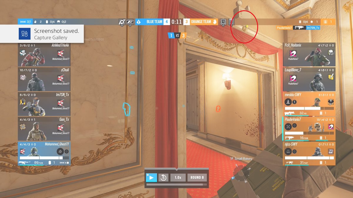 iahmed01kh's tweet photo. If the airjab wasn't obvious in the video here's a close look on it! the game was ours and we lose to this😞
@Rainbow6Game #RainbowSixSiege #rainbow6siege #rainbow6 #rainbow6game #gaming #gamingcommunity #gamingclips https://t.co/WGfRoThCoq
