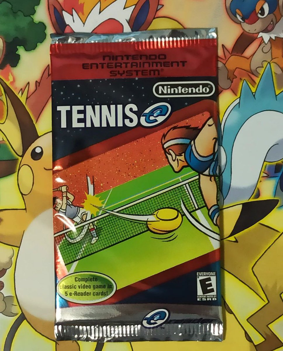 DrOmanyteTCG's tweet photo. NES Series: Tennis-e 🇺🇲 (Sealed)
#NES #NintendoeReader #eReader #Tennis #DrOmanyteTCG https://t.co/ySB8jnQYUF