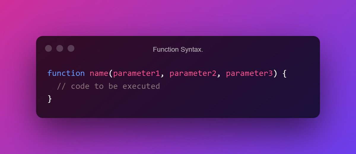 📌JavaScript Functions 🔥 Thread 🧵 - Thread from codemarch @codemarch ...
