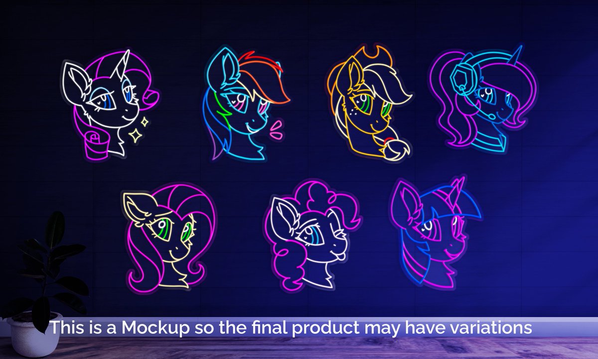 sonigiraldo's tweet photo. New product!!! MLP Neon signs
You can preorder them with €40 discount here>>>
https://t.co/pPIYGPq3m5
#MLP #pony #brony #Merch #Mylittlepony #ponymerch https://t.co/xWCPsDPRcI