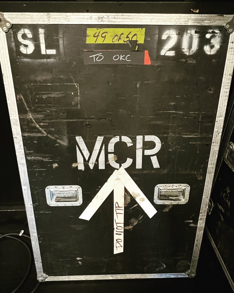 One week until the US leg of the tour kicks off in Oklahoma City @paycomcenter!🎸🤘