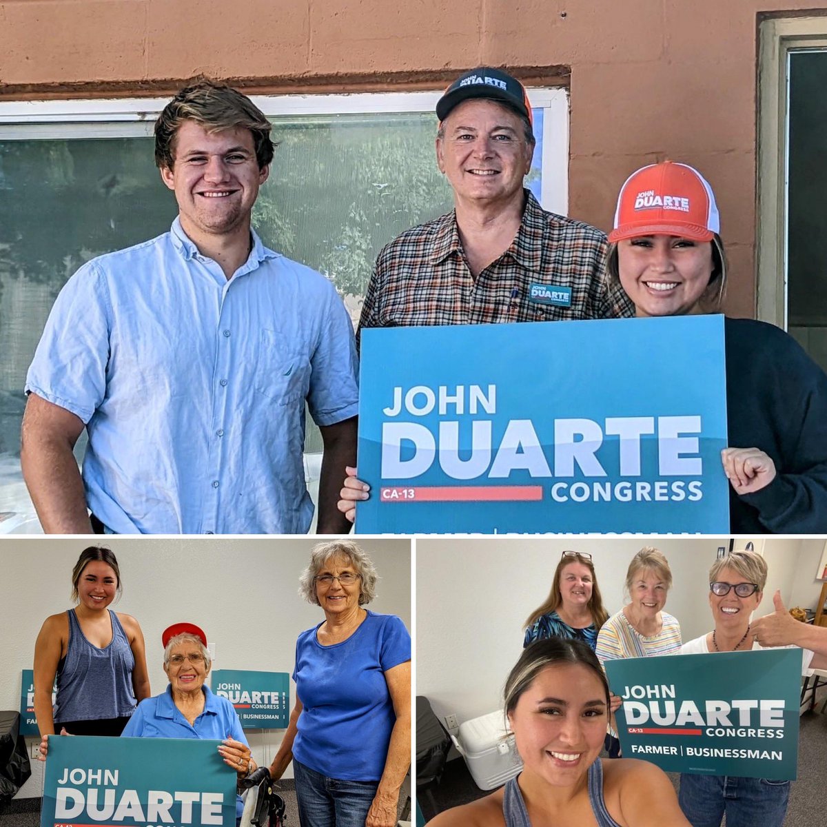 polisci_bryan's tweet photo. Big shoutout to our Central Valley volunteers who participated in our CA Weekend of Action! #TeamPatti #TeamDuarte #LeadRight https://t.co/SKDuhxDZ6e