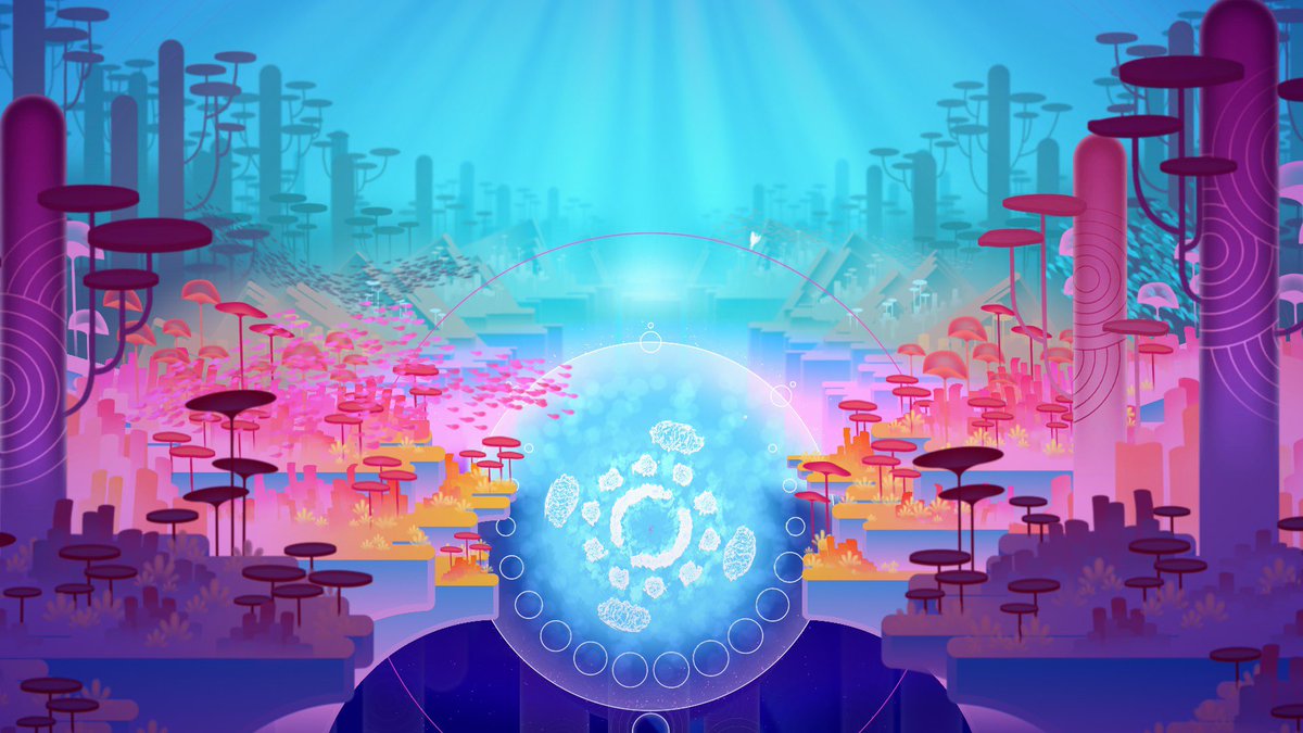 I’ve been replaying Onde a lot lately!

I highly recommend it!

<a href="/OndeGame/">Onde - Out now on Steam & GOG.com</a> <a href="/mixtvisiongames/">Mixtvision Games</a> <a href="/Grhyll/">Grhyll / 3-50</a> 

#abstractart #onde #gamer #videogames #gaming #indiegaming #indiegame #indiegames