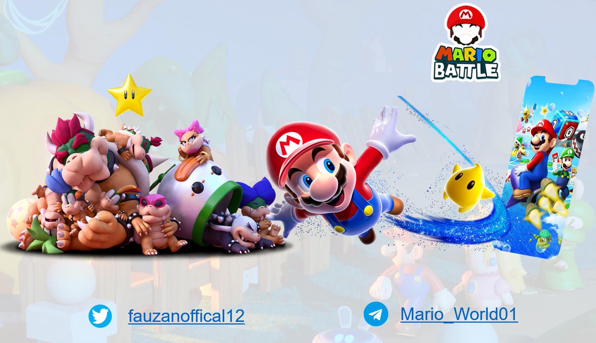 fauzanoffical12's tweet photo. #MarioBattle is a BSC-based #NFT adventure #GameFi created by Giant Beast Legion.
Has the following advantages👇
1⃣Decentralization
2⃣Community autonomy
3⃣ #P2E mode
4⃣Immutable
Learn More⏯️https://t.co/C6MwfdHOxg https://t.co/OzIm0HKz7F