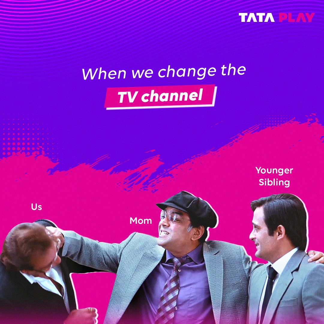 TataPlayin's tweet photo. When it comes to TV and younger siblings, the odds are never in our favor 😭
#YoungerSiblingsUnite #TVChannel #RemoteFight #SiblingMemes https://t.co/EZj5UFnKxd