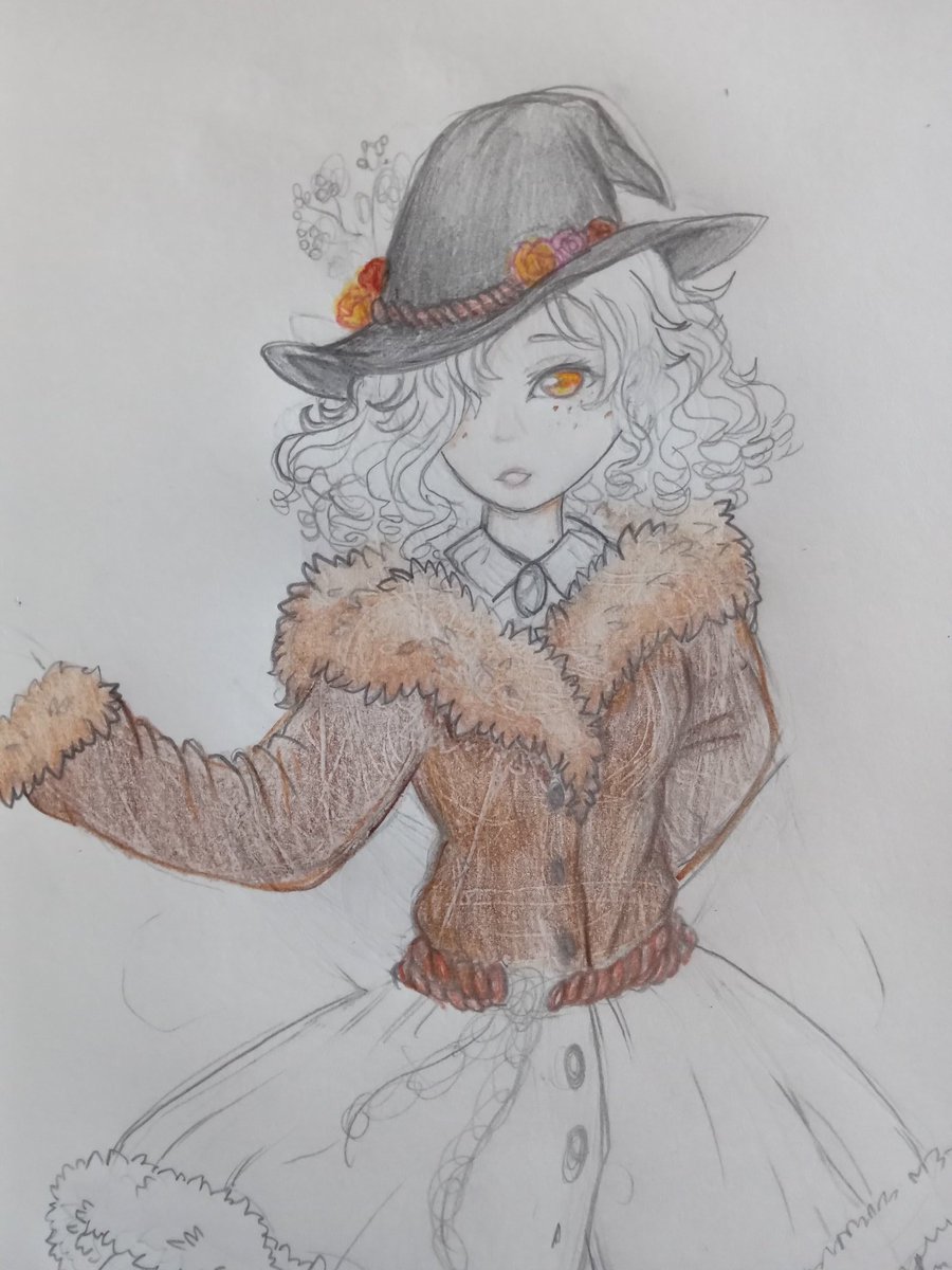 rou_yazz's tweet photo. #drawings #ilustration #dibujografito #proceso #witch #ColoredPencils 

🌙💕💖🌺🌙 https://t.co/jOGdwFkviI