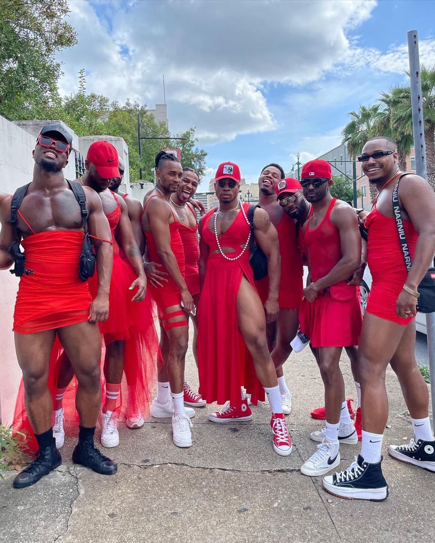 red dress run in new orleans