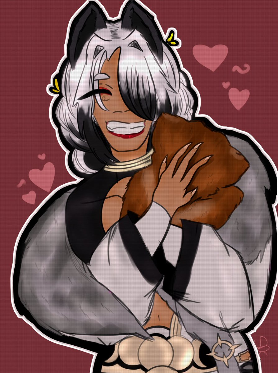 SirDrowsyCurls's tweet photo. Number one dad Ei!

Am happy I was able to do this art trade with @/ArsonMoss. The Oc Ei was so much fun to draw and I really enjoyed doing this! https://t.co/f0dOzvNMgG