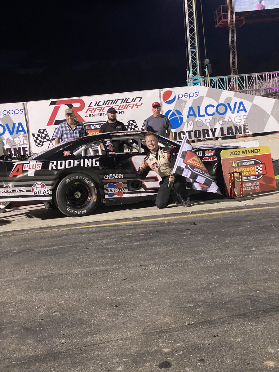 Alex Brock and the BROCKETSHIP back in victory lane