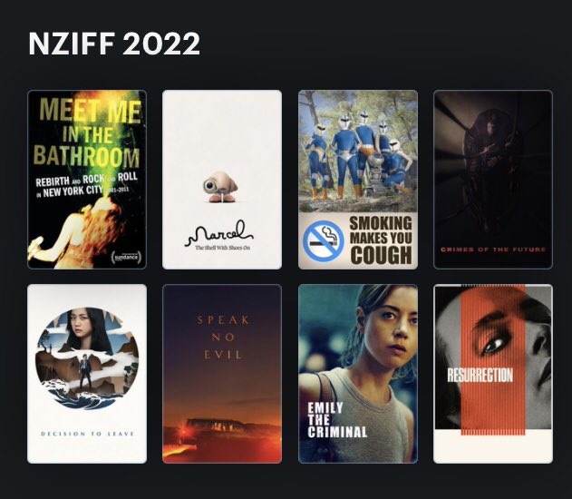 0wenwowson's tweet photo. Might be my favourite #NZIFF so far,  all fantastic watches can’t wait for next year! https://t.co/fIzdoc97tJ