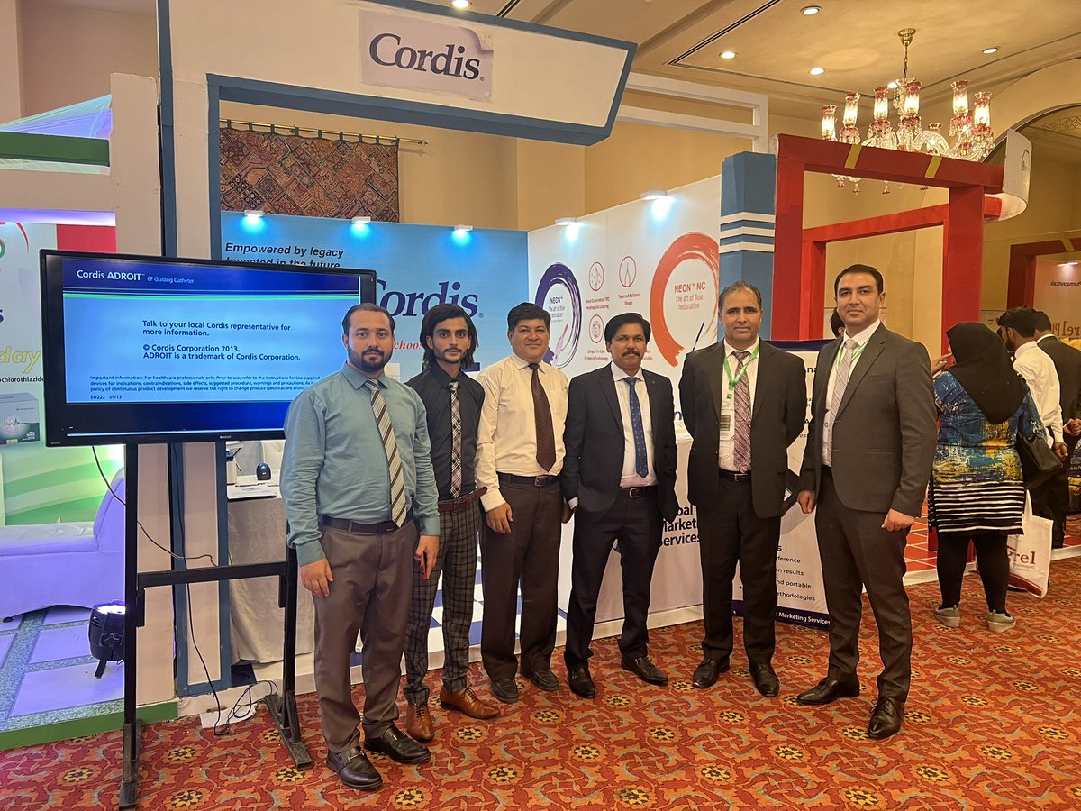 zafarmofficial's tweet photo. #GMS #Cordis; Pakistan attending #PCIS in Islamabad. #Cordis;medicaldevices for #diagnostics and #interventionalprocedures. #Cordis- head #KhawarButt attending the event to discuss leading KOLs about the superiority of #Cordis as leading brand for better # imoact on #patientcare https://t.co/llOeQXQvnR