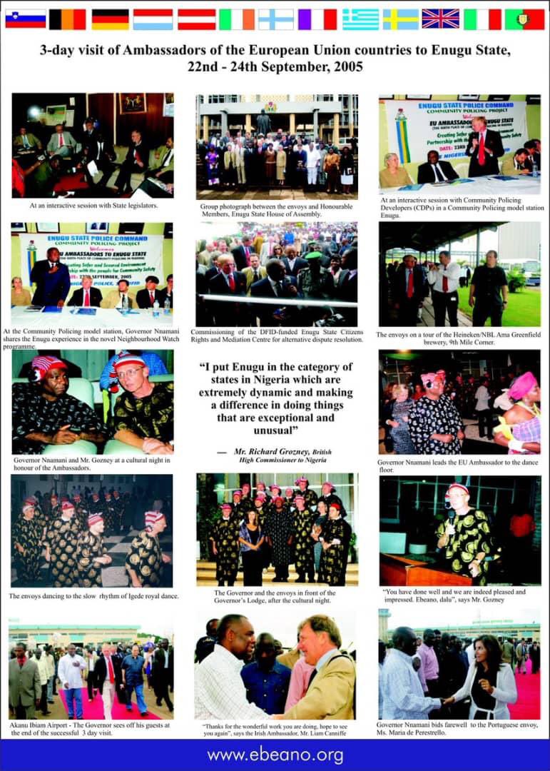 ChimarokeNamani's tweet photo. Visit of all Ambassadors representing European Union Countries to confirm and Celebrate Enugu State,s Emergence as the No 1 State in Reforms in Governance in Nigeria. Only such Assemblage in Nigerian History. #Chimaroke #ebeano #ebeanoFAM  #ebeanoGenZ https://t.co/9L8Tl3htXj