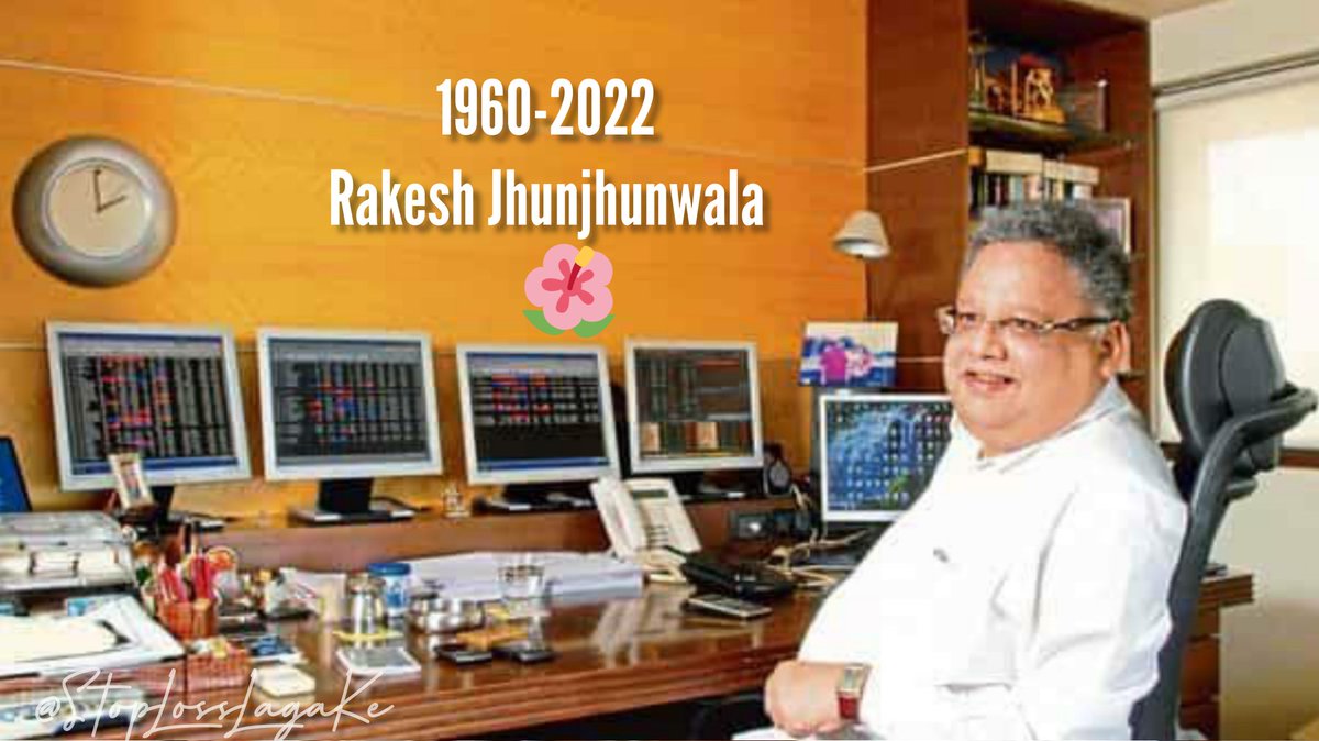 StopLossLagaKe's tweet photo. In the end, it's not the years in your life that count. It's the life in your years ~ Abraham Lincoln
ॐ शांति 🙏🏻
#Rakeshjhunjhunwala https://t.co/e9CrmmVG8d