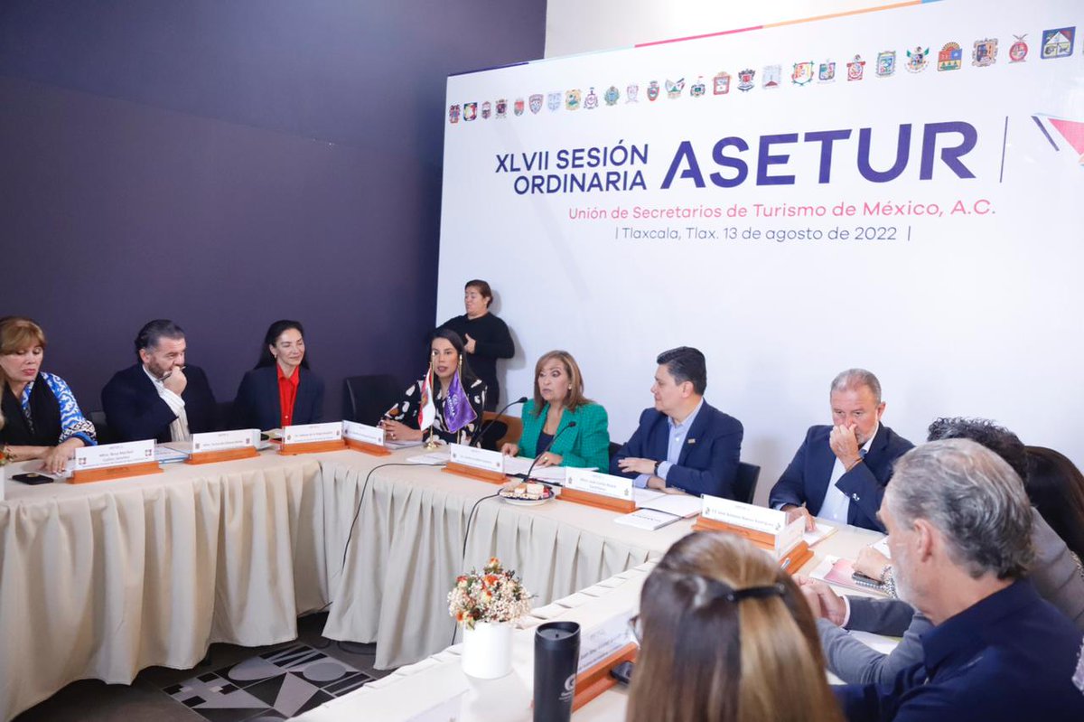 LorenaCuellar's tweet photo. El turismo de #Tlaxcala vive un momento histórico, registra un mayor flujo de visitantes gracias a los diversos atractivos que ofrece y a la calidez de su gente.
La entidad es sede de la XLVII Sesión Ordinaria de la Asociación de Secretarios de Turismo de México. https://t.co/atfggLaEuk