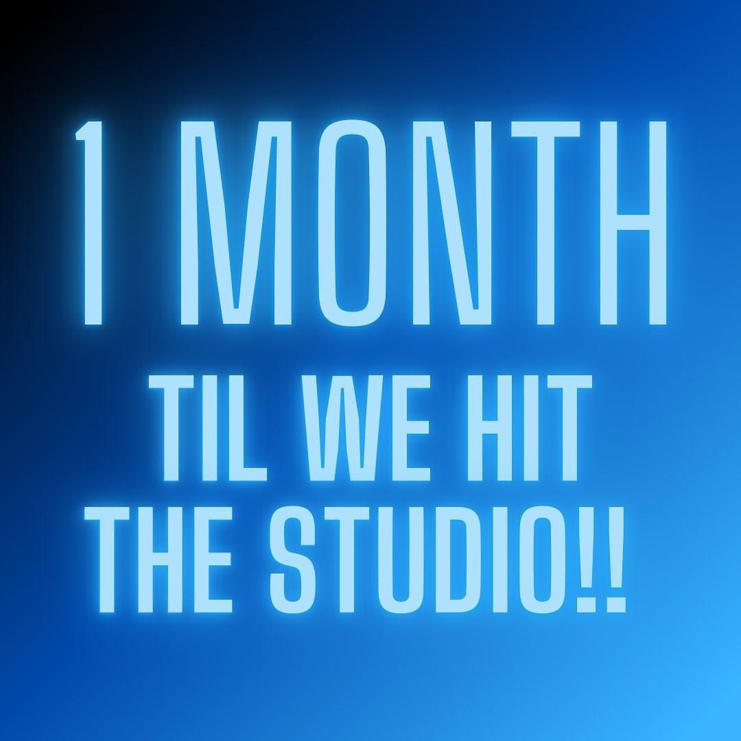 In a month’s time we’ll be heading into the studio to record our debut EP! Can’t wait!!! 💙
#blues #bluesrock #newmusic