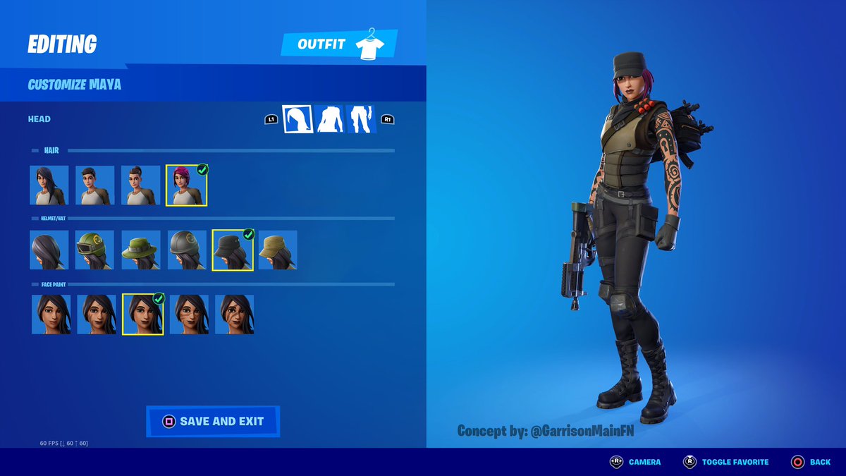GarrisonMainFN's tweet photo. I still fully believe Epic should unlock Maya, or atleast let us have a re-customize token. She has SO much potential and I feel like she's left on the back burner because she's an old skin.
#Fortnite #UnlockMaya https://t.co/inBeeaFPl5