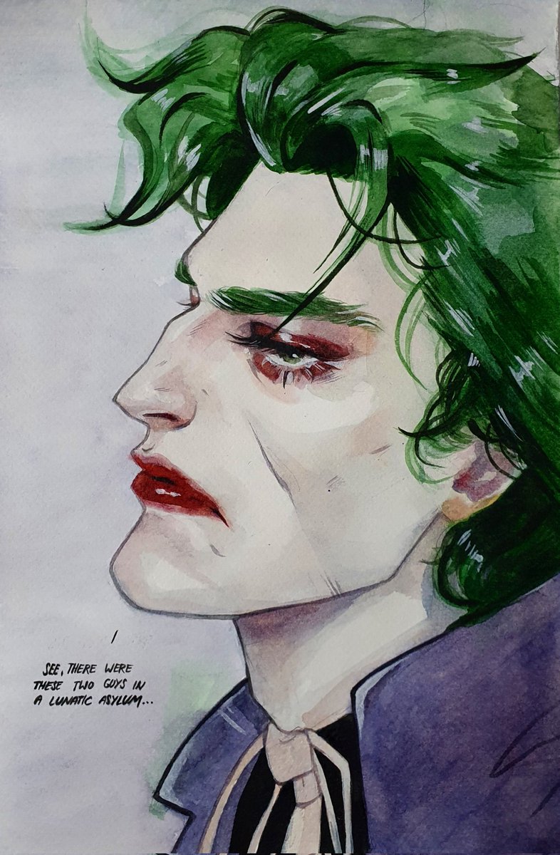 qxelsart's tweet photo. #joker #Batman #batjokes #dccomics #fanart #BruceWayne the killing joke >> https://t.co/XZmCHRRuYH