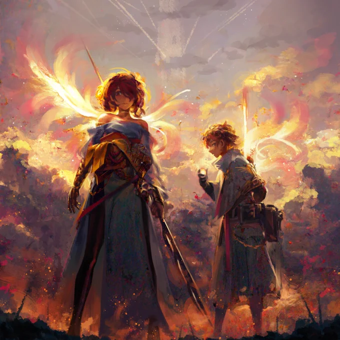 quick paintover #midjourney 