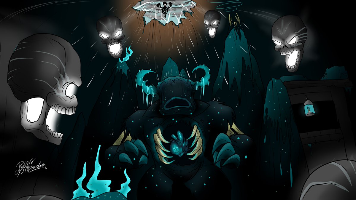 RNeverdied's tweet photo. This will be my first drawing on twitter! :D 
THE WARDEN
I hope you like it very much c: #Minecraft #Warden #Witherboss #bossfight #Fanart #MinecraftFanArt https://t.co/sT5hRPkyeZ