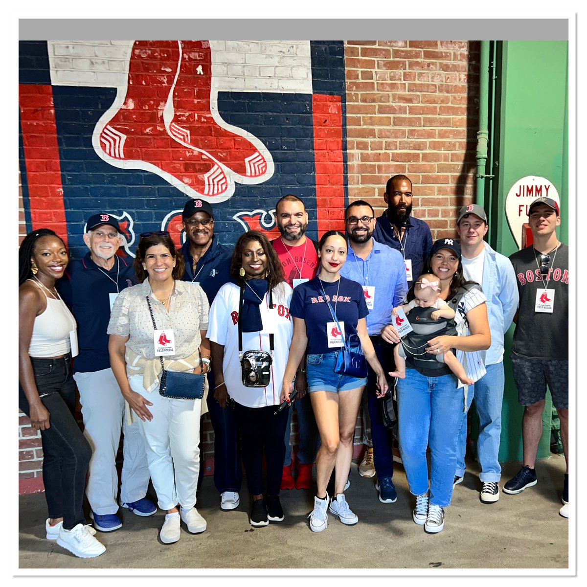 ColettePhillips's tweet photo. TY @RedSox &amp; @skennedysox for celebrating #AllInclusiveBoston tonight at @fenwaypark and for your partnership celebrating Boston and Commonweath’s rich cultural diversity thru your Heritage nights the Summer #RepresentationMatters https://t.co/qiMHwEHc3K
