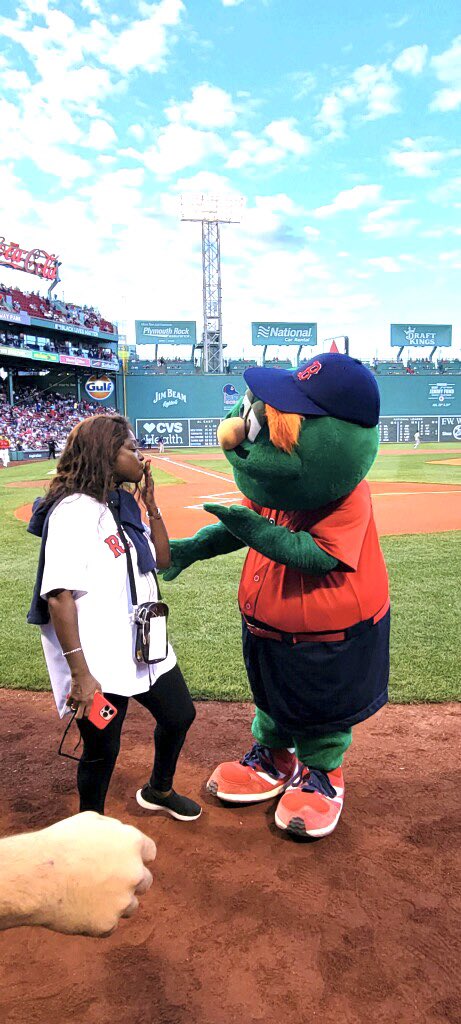 ColettePhillips's tweet photo. TY @RedSox &amp; @skennedysox for celebrating #AllInclusiveBoston tonight at @fenwaypark and for your partnership celebrating Boston and Commonweath’s rich cultural diversity thru your Heritage nights the Summer #RepresentationMatters https://t.co/qiMHwEHc3K