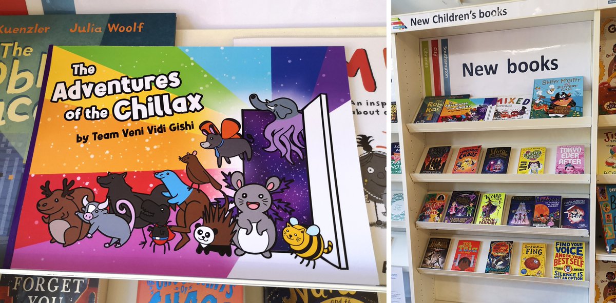VGishi's tweet photo. 🪀VeniVidiGISHI🪀 provided children at a special local library with the entertaining story of Chillax's adventures for #GISH #Item63 https://t.co/3BgaE83nlU