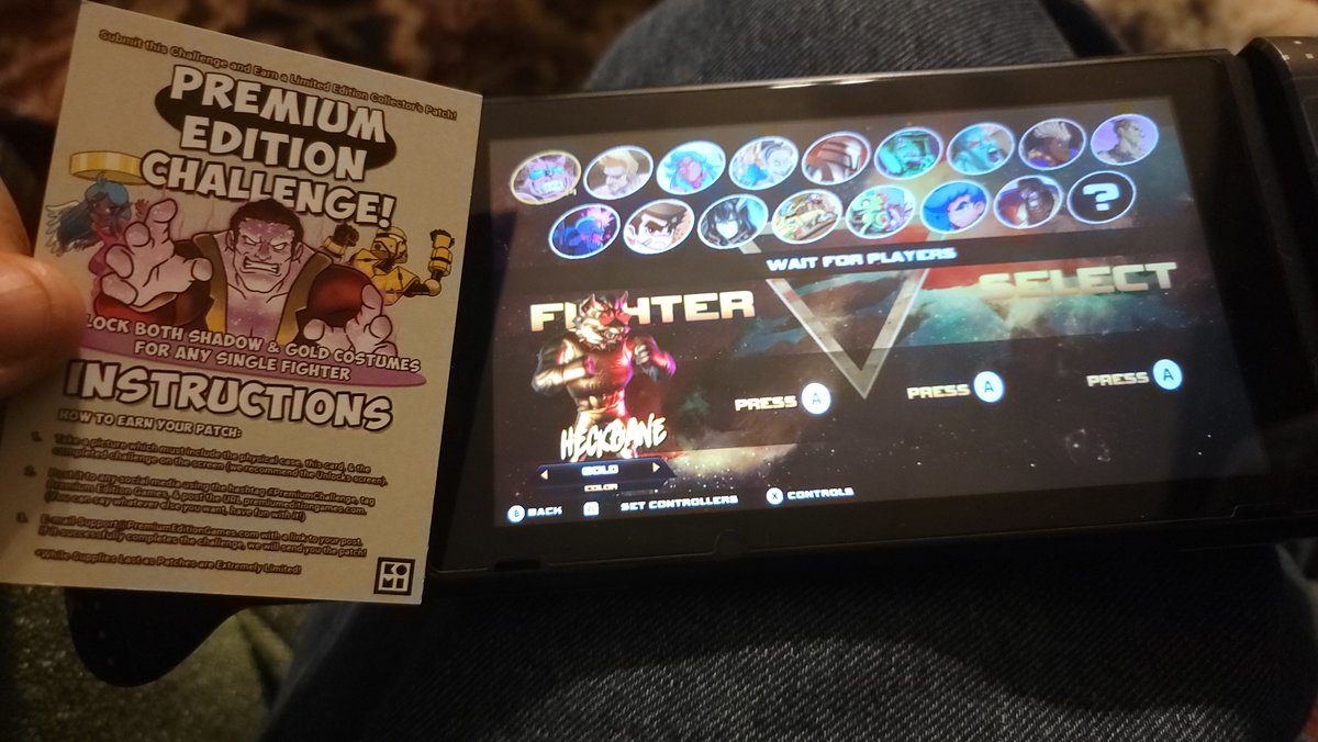 CrowContinuum's tweet photo. I was on vacation for the past week and I managed to complete the Premium Challenges for Phoenotopia, Mighty Fight Federation, and Cathedral.  The only problem was I didn't have the game boxes to include in the photos.
@PremiumEdition1 #PremiumChallenge https://t.co/HIUyXLfDpX https://t.co/xbMt9iACLN