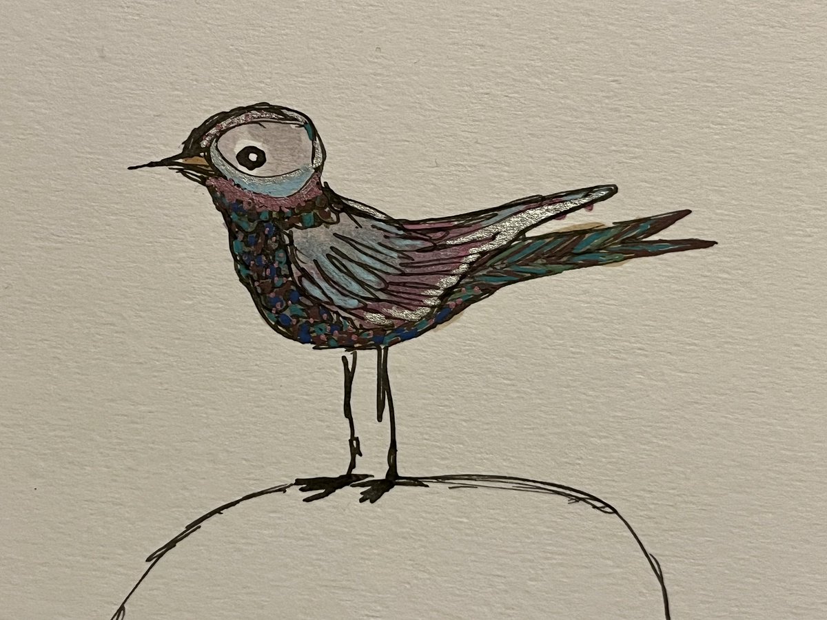 #Drawgust 

August 14th

Bird

#drawing #birdsketch #bird #birdy #sketch #art #create #dippen #ink #penandink #natureart #imagination #draw #drawing #starling #feathers #nature