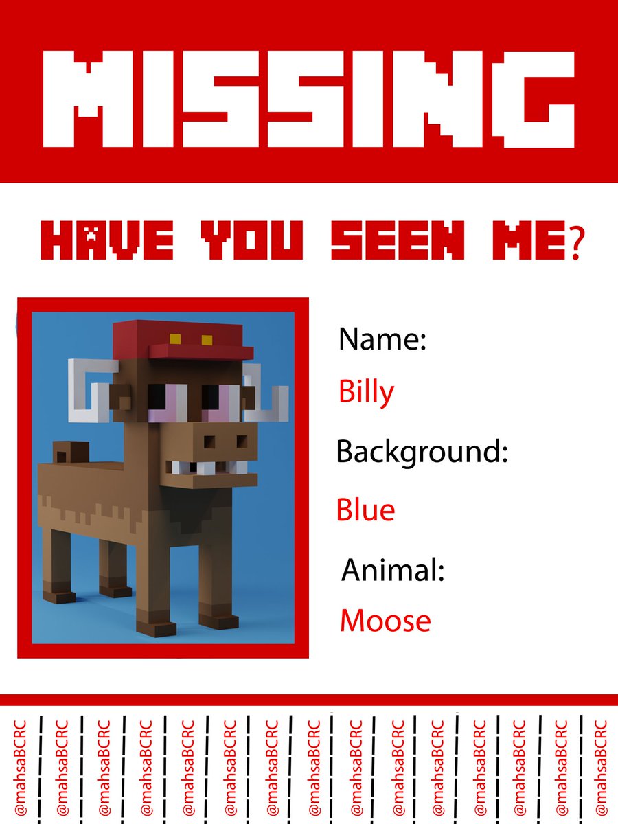 mo0ncati's tweet photo. Everyone pleaz help me to find my beloved pet Billy 💔
He escaped or petnapped ?!
@thevoxsociety
#CNFT #NFTs #CardanoADA
#petscollection #pets #Missing
#MYSTERY https://t.co/trSoXmIqLw