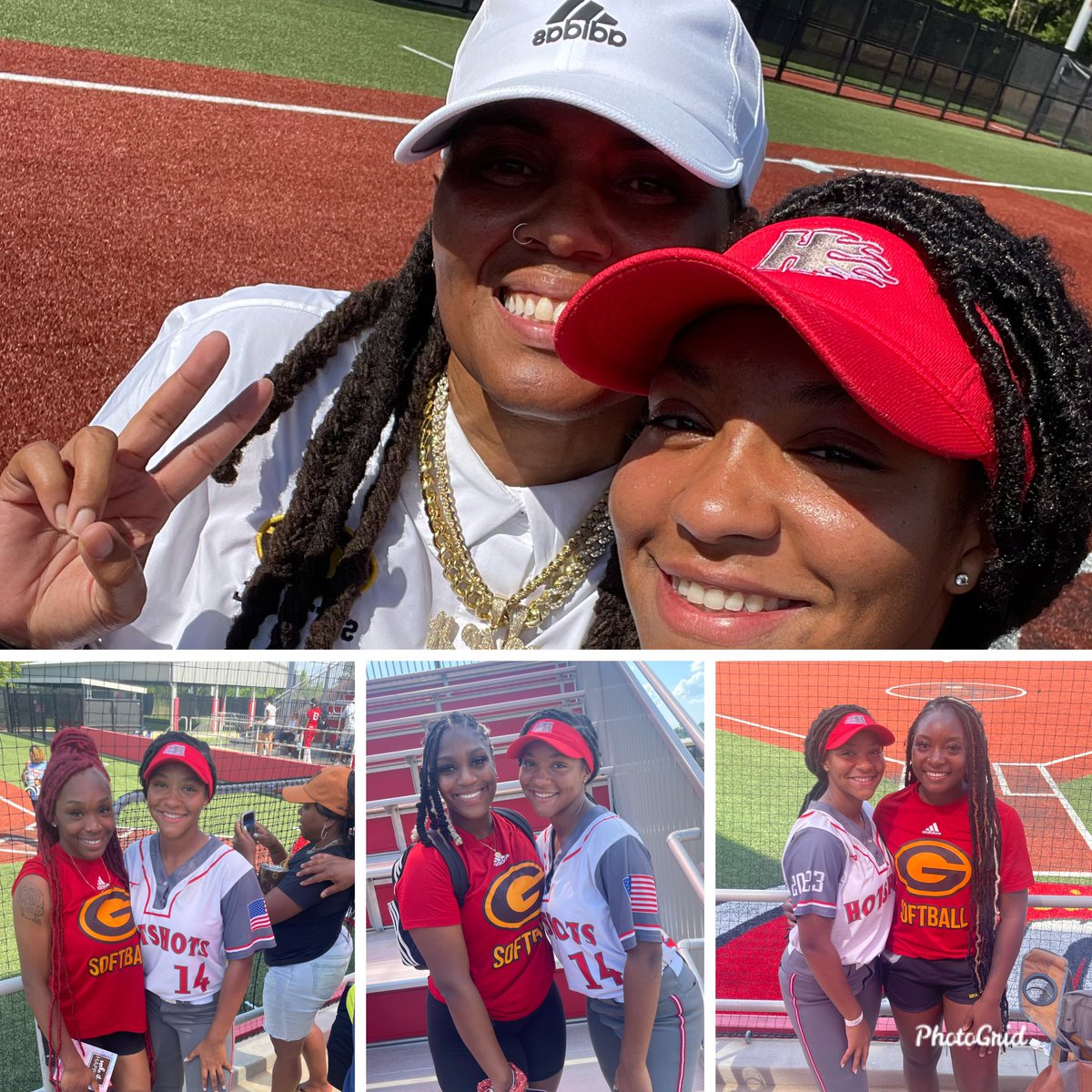 KamrynBroussard's tweet photo. Got some work in today with Coach Hall and @GSUSOFTBALL today 🐯🥎🔥💪🏽@Laysia_2 @Grambling1901 @LHSAAsports @LAClass3A @18UHotshotsLA #StateMVP #DistrictMVP https://t.co/4bQPHttZnz