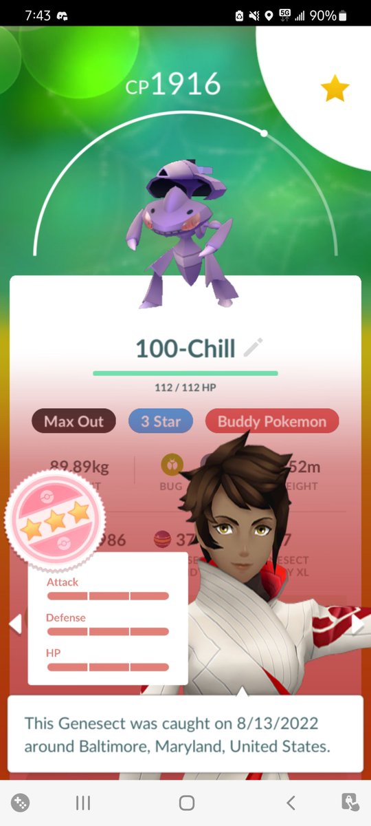 KnPokemon's tweet photo. I didn't plan on doing any more genesect raids as I got my three star but the local group was doing it...

 So I guess invite me to your genesect raids so I can get more candies? 2618 9839 2969

#PokemonGO #PokemonGOCommunityDay #genesectraids #PokemonGORaids #PokemonGOfriends https://t.co/VFtf8Z0yuI